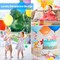 80 Pcs Plastic Balloon Weights Colorful Weights for Balloons for Birthday Party Christmas Wedding Celebration Decoration(Star Shaped)